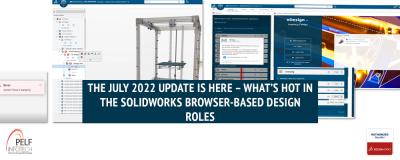 The July 2022 Update is Here – What’s Hot in the SOLIDWORKS Browser-based Design Roles