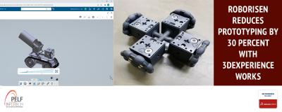 Roborisen Reduces Prototyping by 30 Percent with 3DEXPERIENCE Works